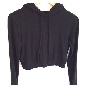 Cropped hoodie